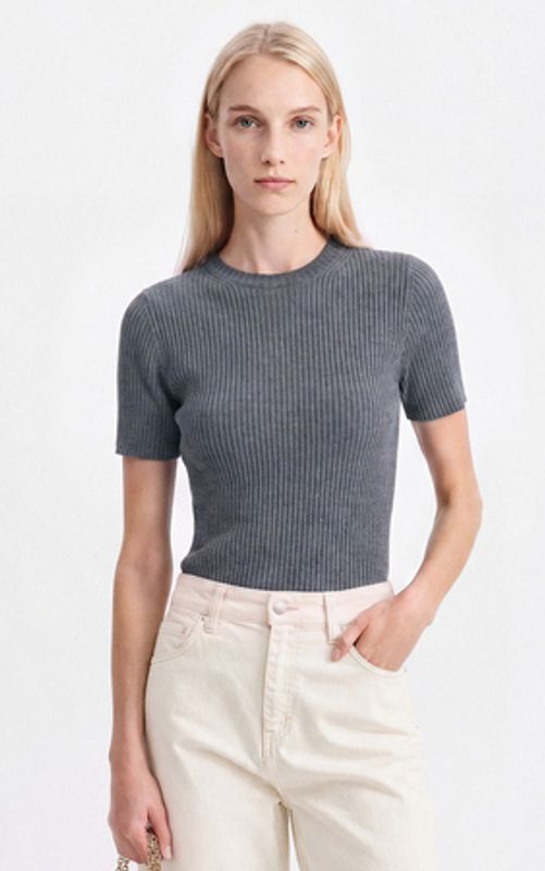 Vanessa Bruno Harlette Sweater Gris Chine