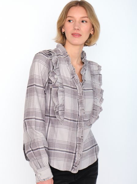 Hovedbilde Hést Beatrice Blouse Grey ...