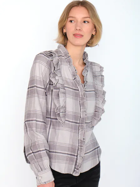Hovedbilde Hést Beatrice Blouse Grey ...