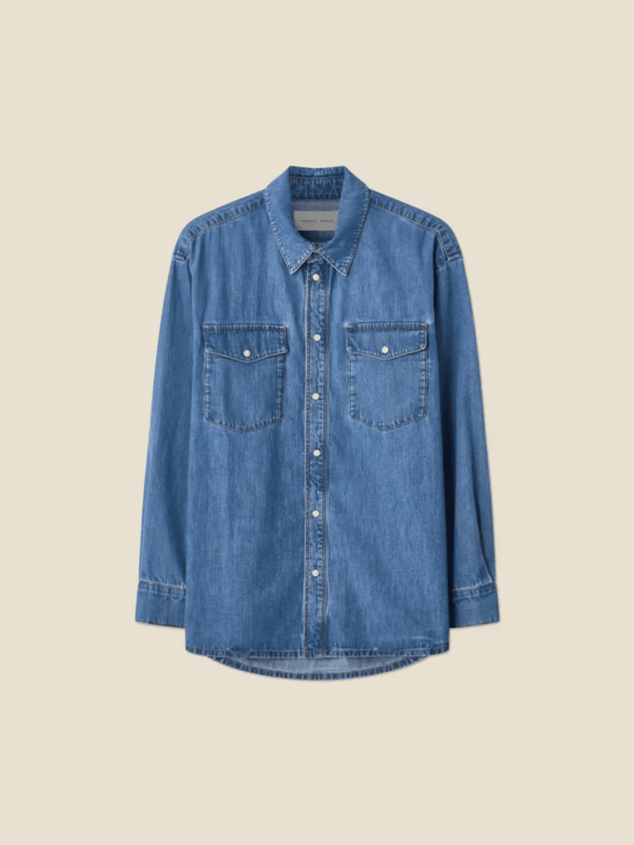 Jeanerica Angela Light Blue Vintage Skjorte