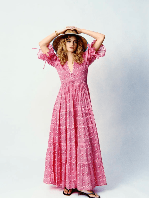 By Timo Twisted Maxi Dress Amour