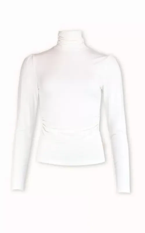 By TiMo Jersey Turtleneck Offwhite