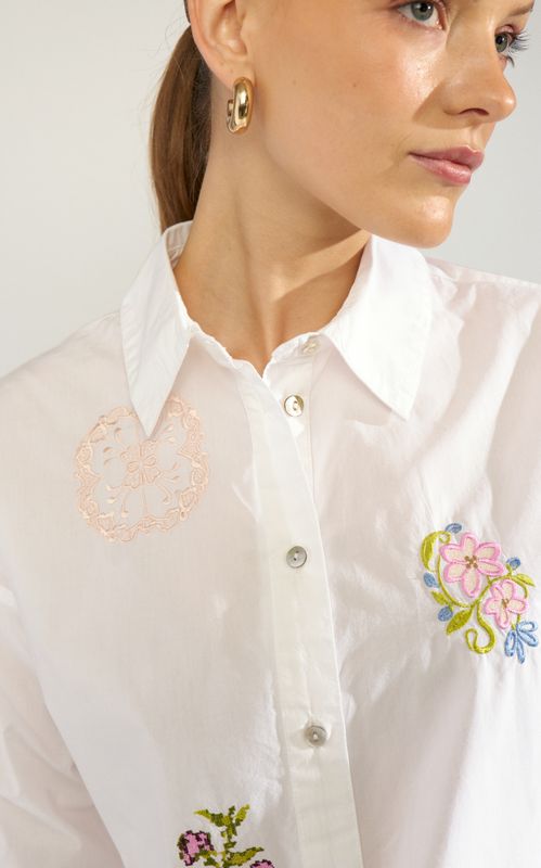 Nümph Hollie Shirt Bright White