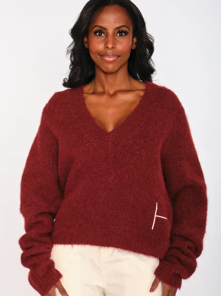 Hovedbilde HÉST Pernille Sweater Syrah